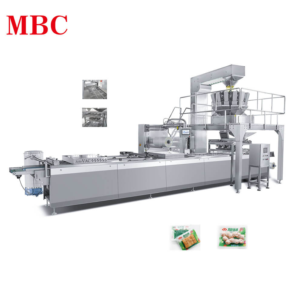 DLZ-420/520 Computer Automatic Continuous Stretching Hot Pot Materialvacuum Packagingmachine