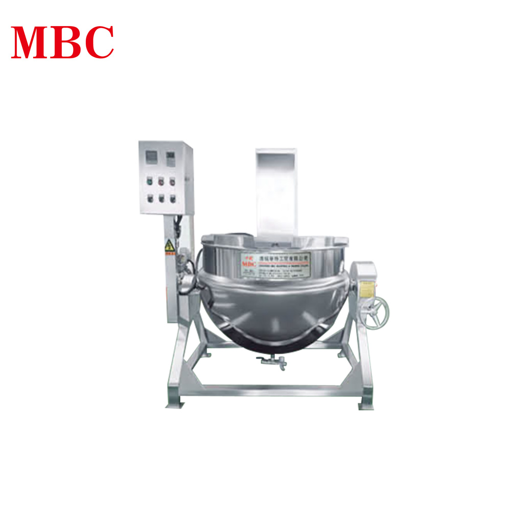 STEAM HEATING TILTING STIRRING JACKETED KETTLE