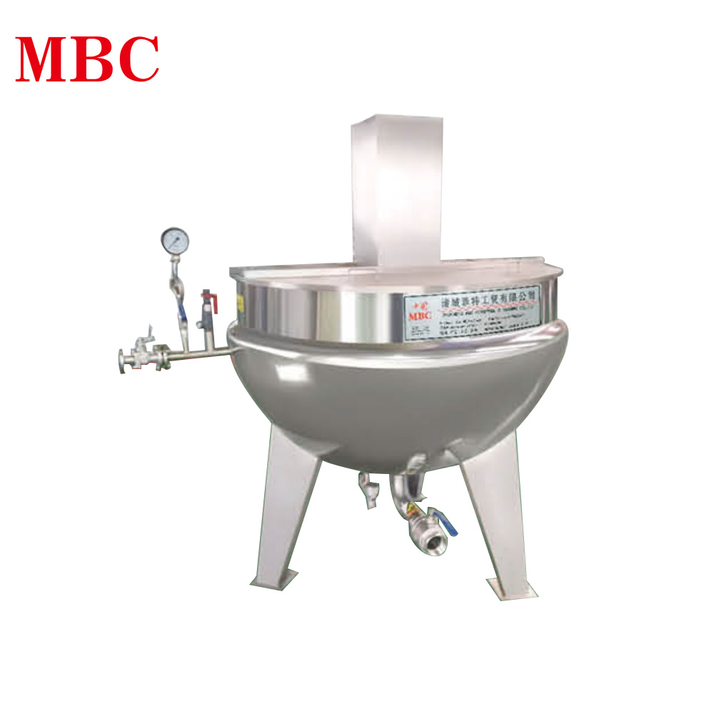 STEAM HEATING VERTICAL STIRRING JACKETED KETTLE